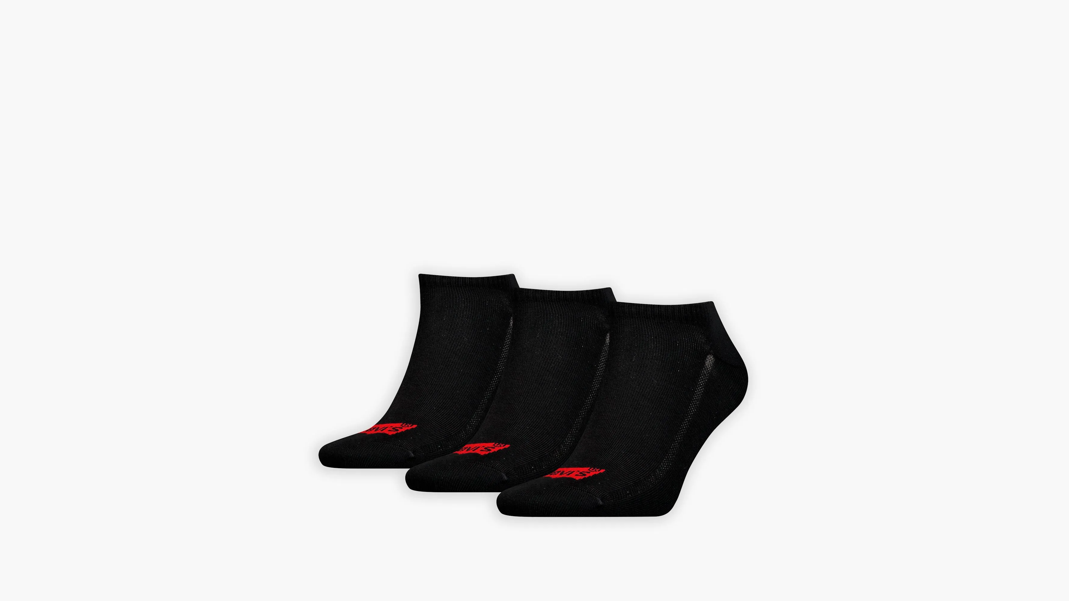 Calcetines Bajos Levi's® De Algodón Reciclado Con El Logo Batwing: Paquete De 3